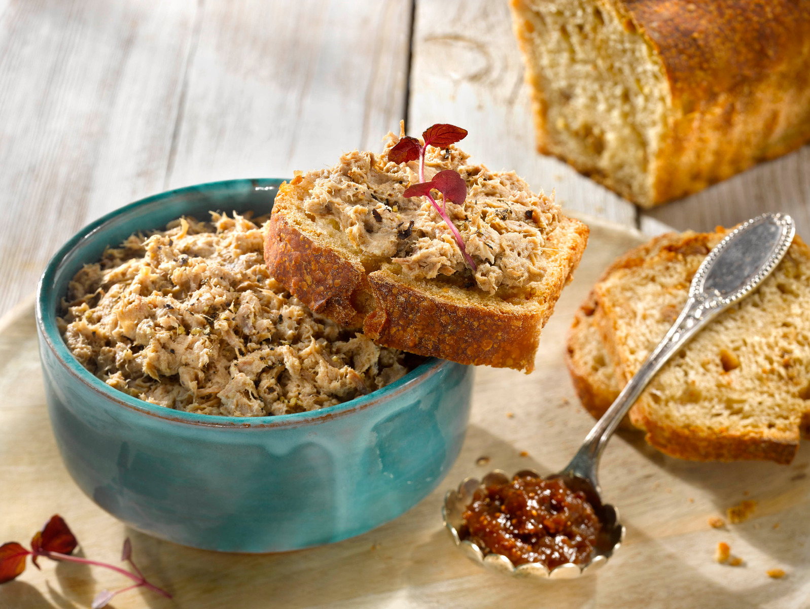 Rillette au foie gras