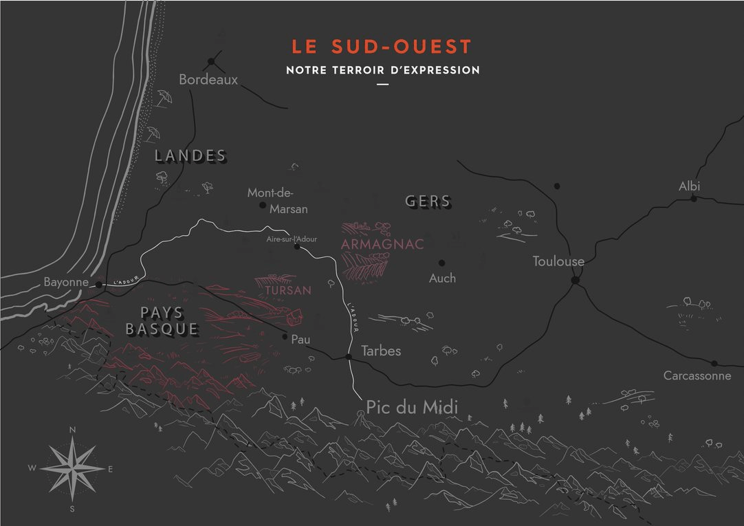 Carte des fournisseurs En Direct de Nos Producteurs